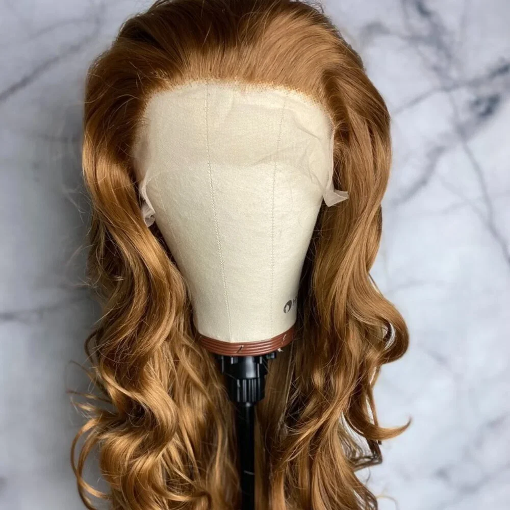 Golden Brown Lace Front Wigs
